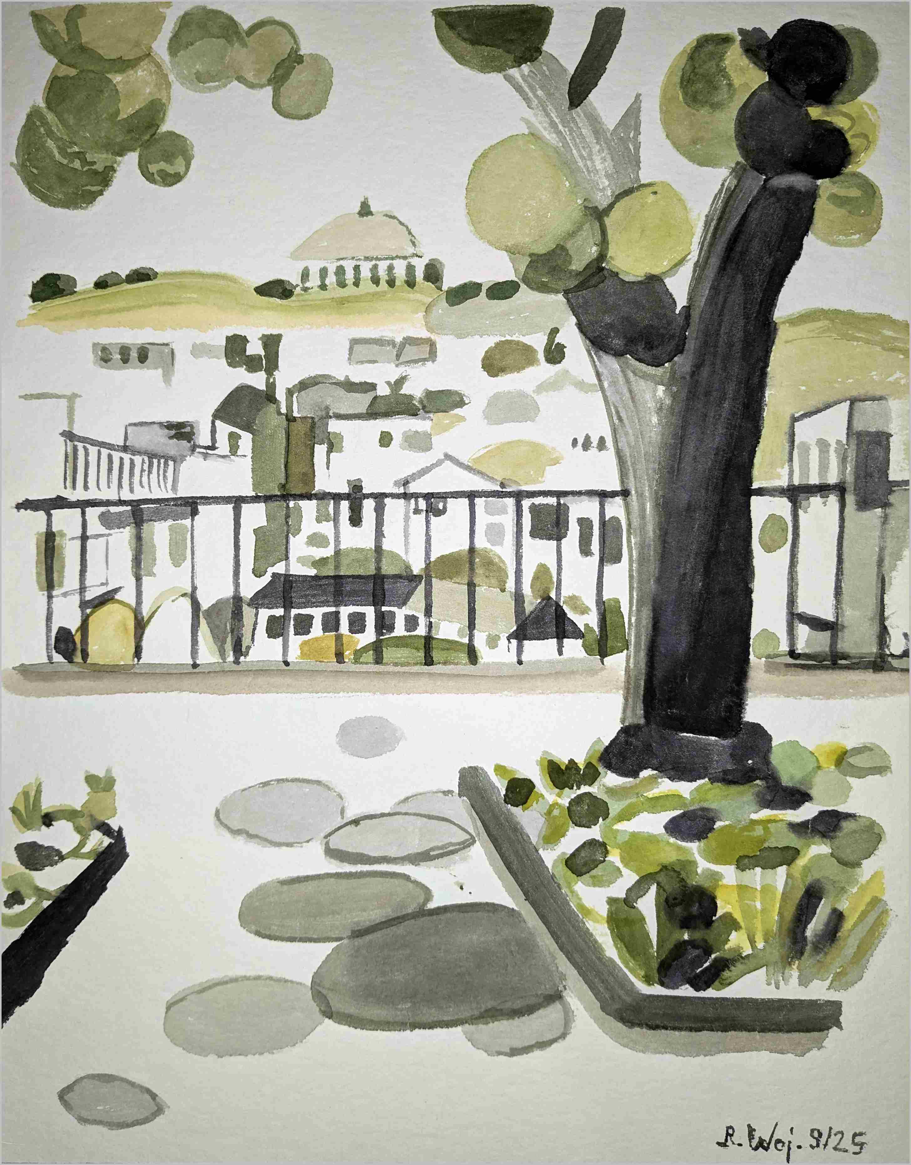   Stadtansicht in Gradtansicht in Gr